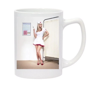 Sarah Michelle Gellar 14oz White Statesman Mug