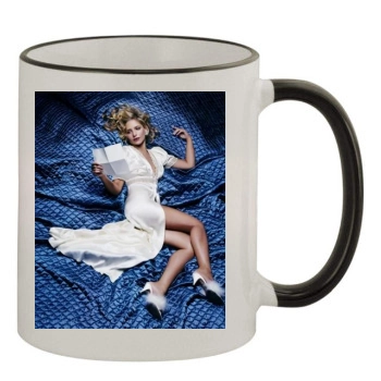 Sarah Michelle Gellar 11oz Colored Rim & Handle Mug