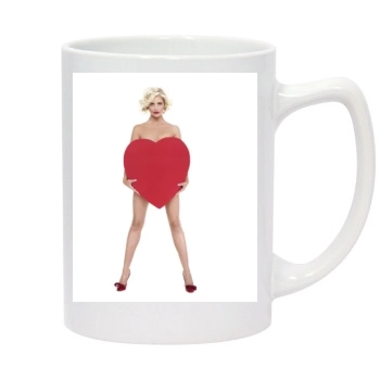 Sarah Michelle Gellar 14oz White Statesman Mug