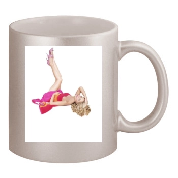 Sarah Michelle Gellar 11oz Metallic Silver Mug