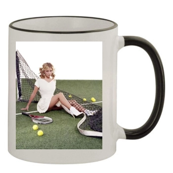 Sarah Michelle Gellar 11oz Colored Rim & Handle Mug