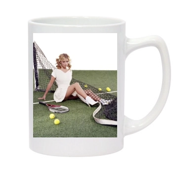 Sarah Michelle Gellar 14oz White Statesman Mug