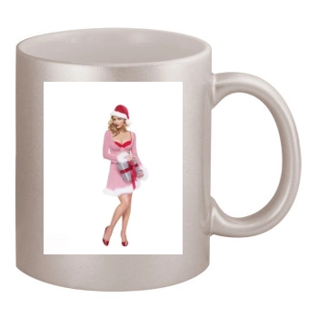 Sarah Michelle Gellar 11oz Metallic Silver Mug