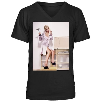 Sarah Michelle Gellar Men's V-Neck T-Shirt