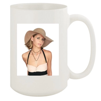 Sarah Michelle Gellar 15oz White Mug