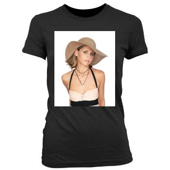 Sarah Michelle Gellar Women's Junior Cut Crewneck T-Shirt