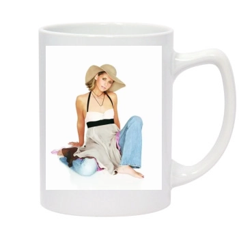 Sarah Michelle Gellar 14oz White Statesman Mug