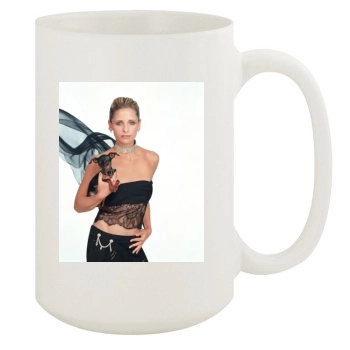 Sarah Michelle Gellar 15oz White Mug