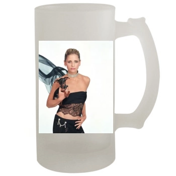 Sarah Michelle Gellar 16oz Frosted Beer Stein