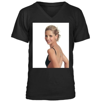 Sarah Michelle Gellar Men's V-Neck T-Shirt