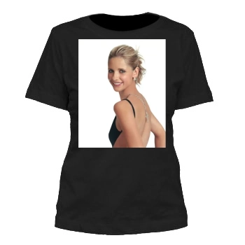 Sarah Michelle Gellar Women's Cut T-Shirt