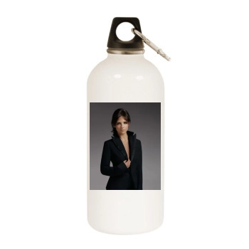 Sarah Michelle Gellar White Water Bottle With Carabiner