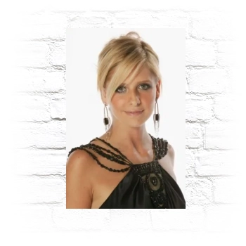 Sarah Michelle Gellar Metal Wall Art