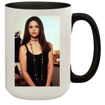 Sarah Michelle Gellar 15oz Colored Inner & Handle Mug