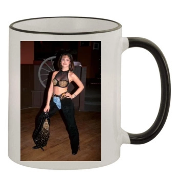 Sarah Michelle Gellar 11oz Colored Rim & Handle Mug