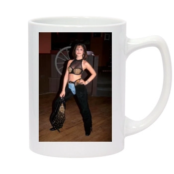 Sarah Michelle Gellar 14oz White Statesman Mug