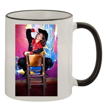 Sarah Michelle Gellar 11oz Colored Rim & Handle Mug