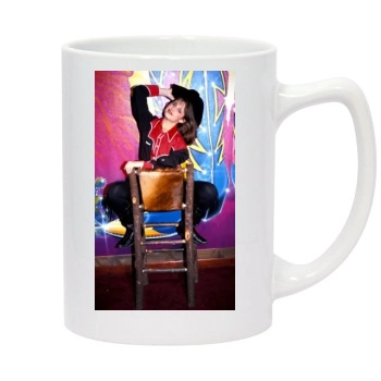 Sarah Michelle Gellar 14oz White Statesman Mug