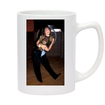 Sarah Michelle Gellar 14oz White Statesman Mug