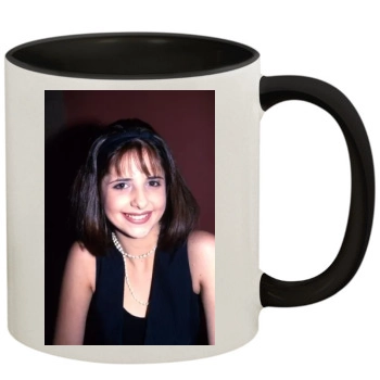 Sarah Michelle Gellar 11oz Colored Inner & Handle Mug