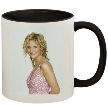 Sarah Michelle Gellar 11oz Colored Inner & Handle Mug