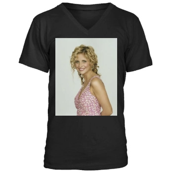 Sarah Michelle Gellar Men's V-Neck T-Shirt