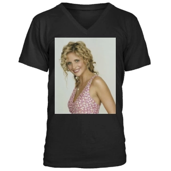 Sarah Michelle Gellar Men's V-Neck T-Shirt