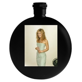 Sarah Michelle Gellar Round Flask