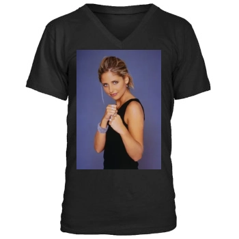 Sarah Michelle Gellar Men's V-Neck T-Shirt