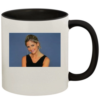 Sarah Michelle Gellar 11oz Colored Inner & Handle Mug