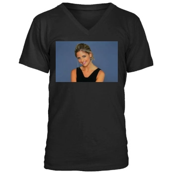 Sarah Michelle Gellar Men's V-Neck T-Shirt