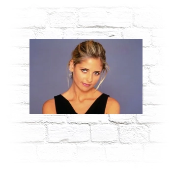 Sarah Michelle Gellar Metal Wall Art