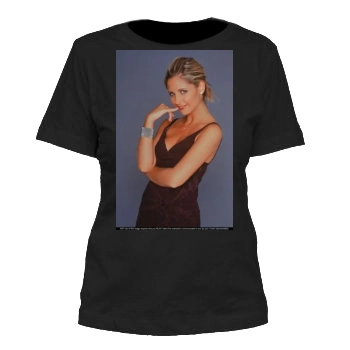 Sarah Michelle Gellar Women's Cut T-Shirt