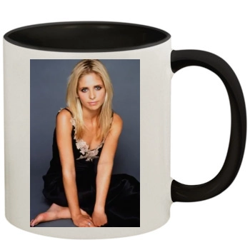 Sarah Michelle Gellar 11oz Colored Inner & Handle Mug