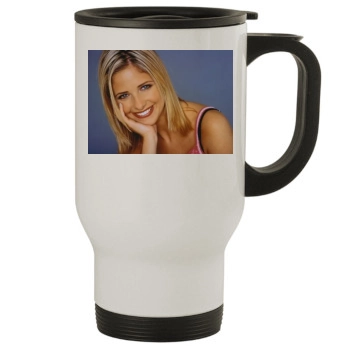 Sarah Michelle Gellar Stainless Steel Travel Mug