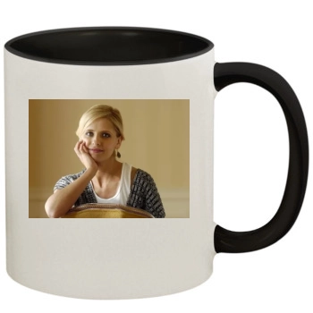 Sarah Michelle Gellar 11oz Colored Inner & Handle Mug