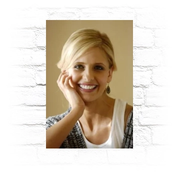 Sarah Michelle Gellar Metal Wall Art