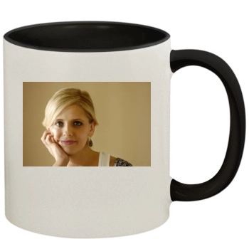 Sarah Michelle Gellar 11oz Colored Inner & Handle Mug