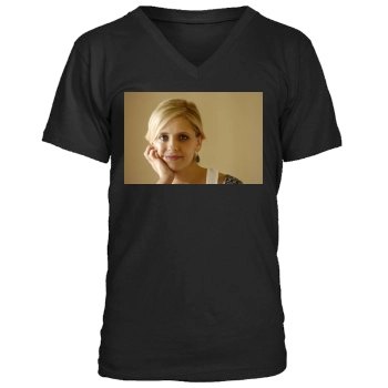 Sarah Michelle Gellar Men's V-Neck T-Shirt