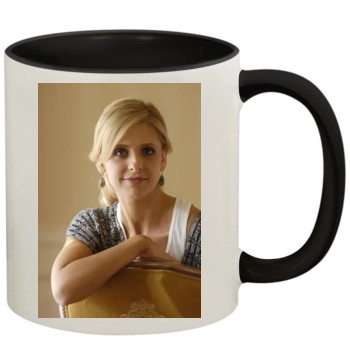 Sarah Michelle Gellar 11oz Colored Inner & Handle Mug