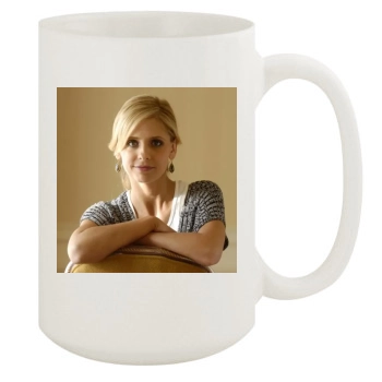 Sarah Michelle Gellar 15oz White Mug