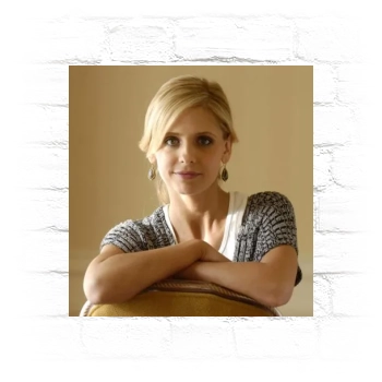 Sarah Michelle Gellar Metal Wall Art