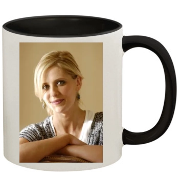 Sarah Michelle Gellar 11oz Colored Inner & Handle Mug