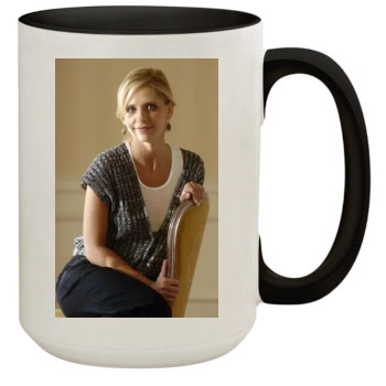 Sarah Michelle Gellar 15oz Colored Inner & Handle Mug