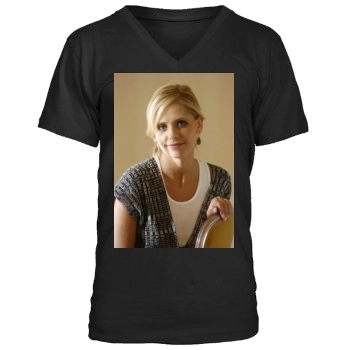 Sarah Michelle Gellar Men's V-Neck T-Shirt