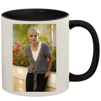 Sarah Michelle Gellar 11oz Colored Inner & Handle Mug