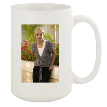 Sarah Michelle Gellar 15oz White Mug