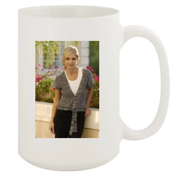 Sarah Michelle Gellar 15oz White Mug