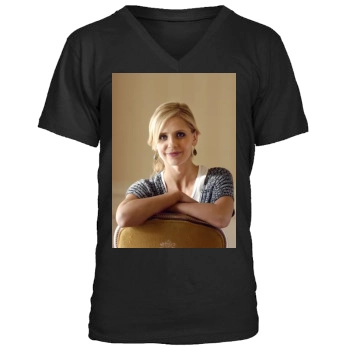 Sarah Michelle Gellar Men's V-Neck T-Shirt