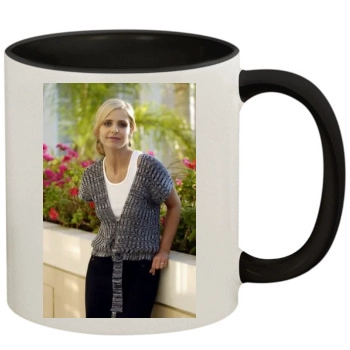 Sarah Michelle Gellar 11oz Colored Inner & Handle Mug